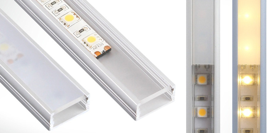 Profiles for LED lighting